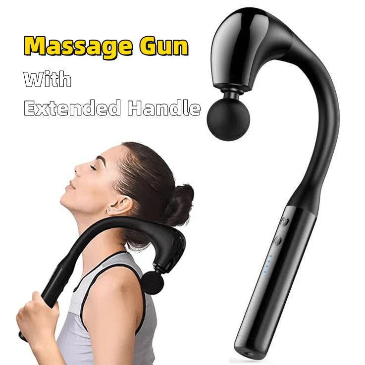Multi-Function Wireless Mini Massage Gun for Neck & Shoulder Pain Relief